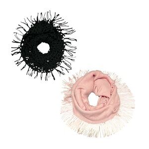 Scarves set of 2 infinity